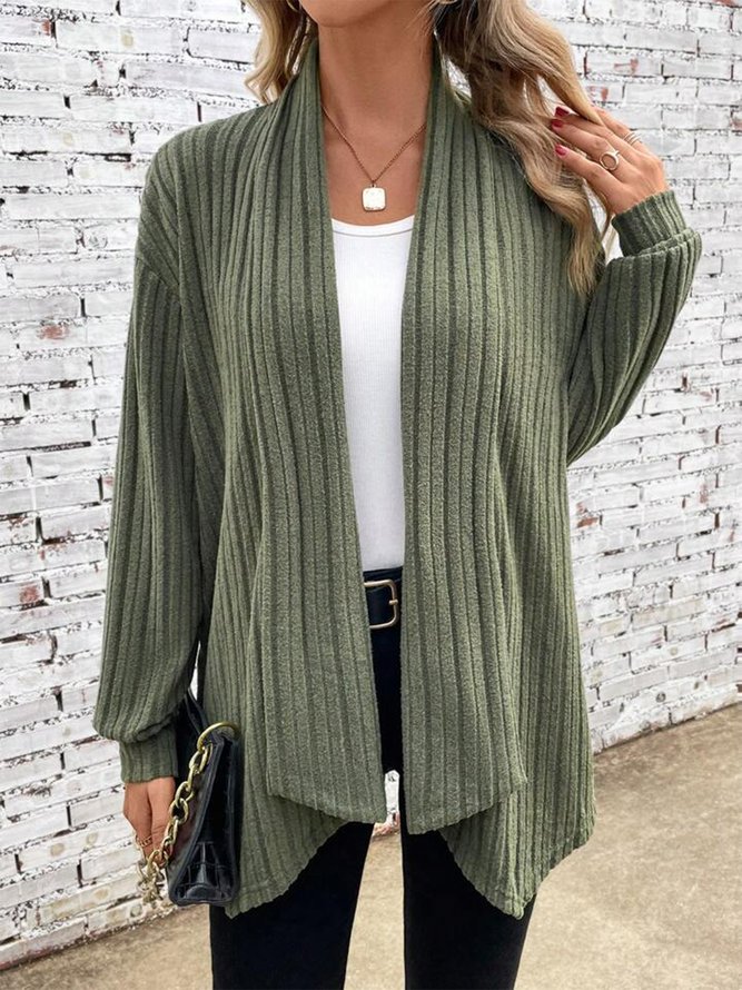 Women's textured Casual Cardigan