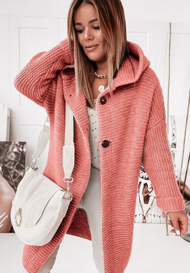 Casual Yarn/Wool Yarn Cardigan