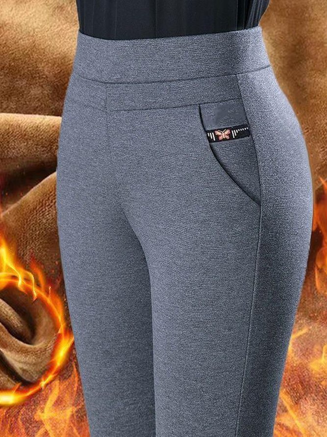 Plain Tight Casual Legging