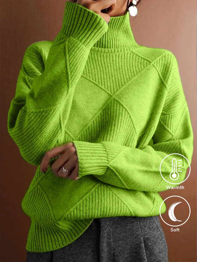 Yarn/Wool Yarn Casual Sweater