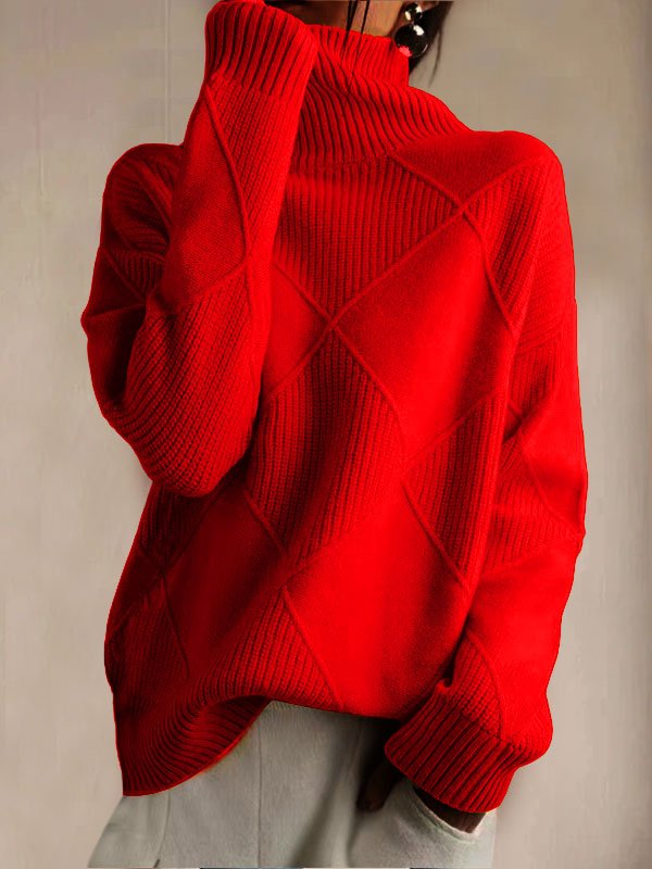 Yarn/Wool Yarn Casual Sweater