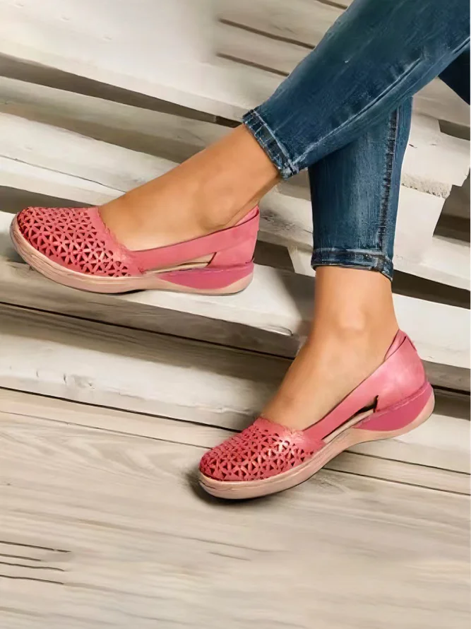 Women Casual Plain Summer Low Heel Peep Toe PU Pu Slide Sandals Rubber Slide Sandals