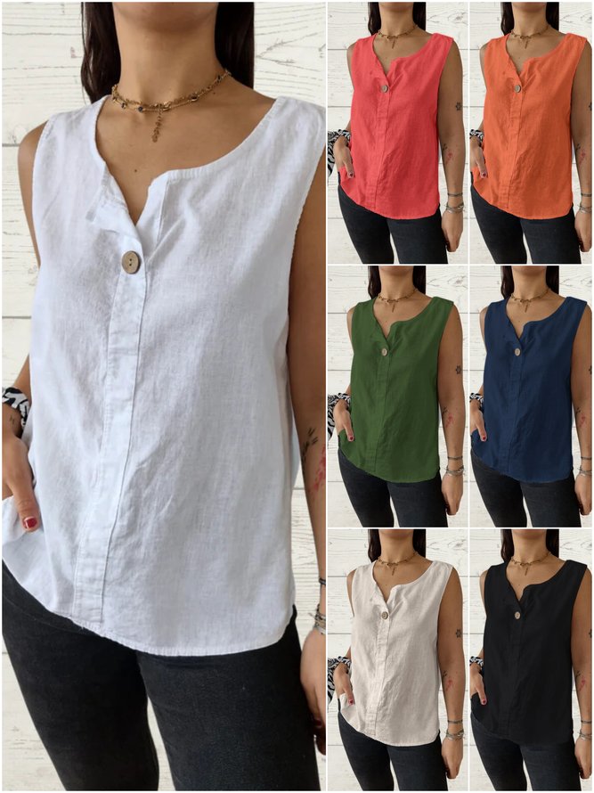 Women Street Plain Summer Polyester No Elasticity Daily Regular Fit A-Line Regular Shirts