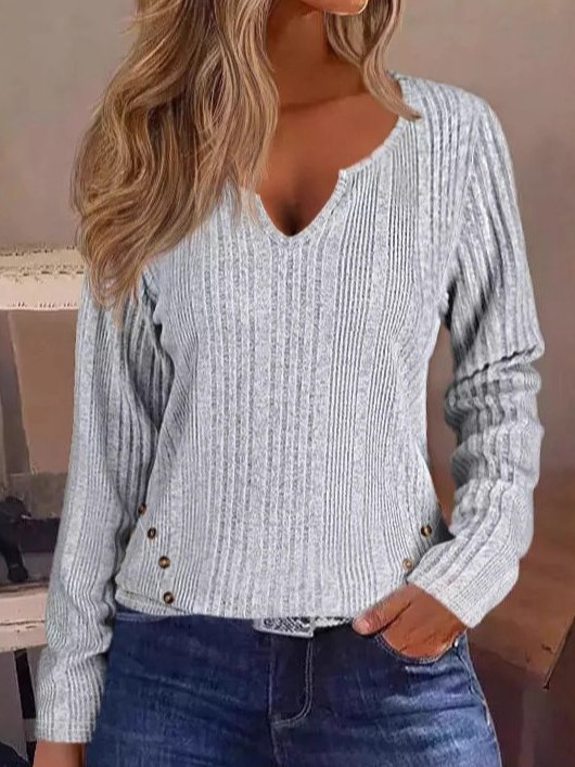 Casual Plain Spring/Fall Polyester Commuting Regular Fit Long Sleeve Regular H-Line Sweaters for Women Casual Plain Spring/Fall Polyester Commuting Regular Fit Long Sleeve Regular H-Line Sweaters for Women
