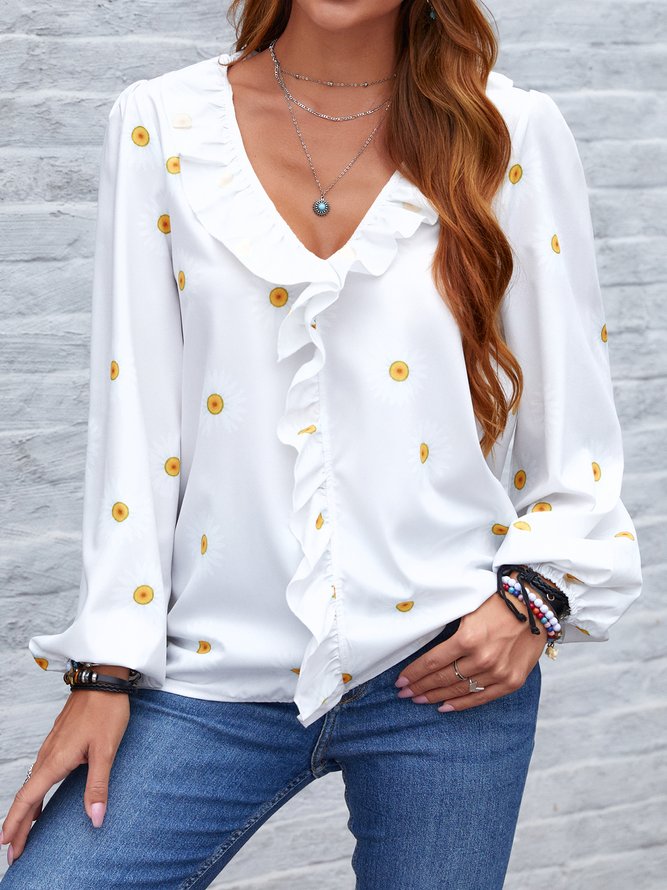 Long Sleeve Cowl Neck Blouse | roselinlin