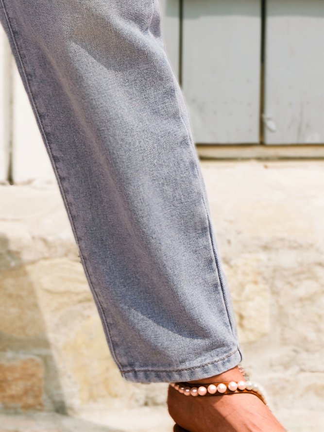 Cocoon Casual Plain Jeans