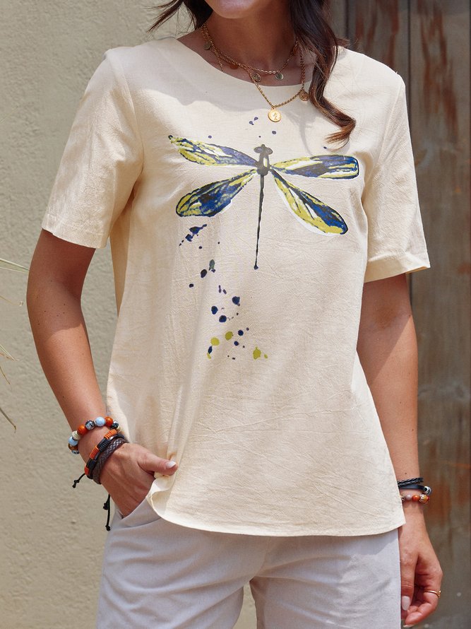 Casual Short Sleeve Top