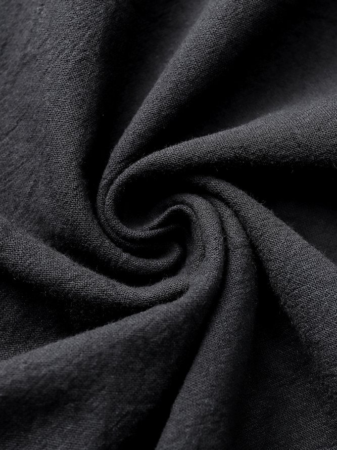Women Plain Casual Loose V Neck Sleeveless Tank Dress
