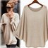 Casual Acrylic Crew Neck Sweater