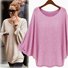 Casual Acrylic Crew Neck Sweater