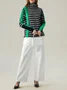 High Elasticity Loose Urban Turtleneck Long sleeve Sweater