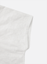 Simple Cotton And Linen Plain Loose Shirt