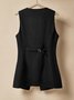 Cotton And Linen Linen Tank Top
