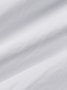 Linen Stand Collar Dress With No