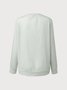 Casual Animal Autumn Vacation Polyester fibre Long sleeve Regular H-Line Regular Sweatshirt for Women