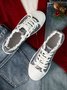 Ethnic All Season Ethnic Printing Wearable Sports & Outdoor Closed Toe Canvas Fabric Sneakers for Women
