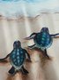 Daily sea turtle Holiday Beach shirt