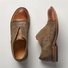 Women's Oxford Shoes Cap Toe X Stitching Vintage Loafers