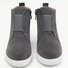 Womens Fashion Sneakers Platform Wedges Strap High Top Zipper Penny Booties Faux Leather