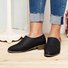 Large Size Pointed Toe Suede Flat Loafers