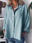 Long Sleeve Solid Shirt Top