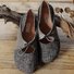 Womens Flats Patchwork Thin Flats Round Toe Womens Shoes