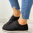 Roselinlin Women's Lace Up Perforated Oxfords Shoes Casual Shoes