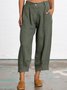 Paneled Casual Bottoms