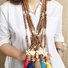 Fashion Boho Holiday Vintage Women Long Necklace