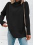 Turtleneck Long Sleeve Knitted Sweaters
