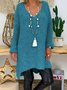 Sweater Solid Long Sleeve Top
