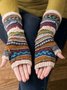 Women Tribal Casual Gloves