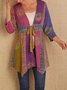 A-Line Printed Tops
