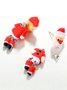 Christmas Creative Santa Claus Earrings