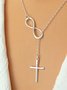 Silver Bowknot Necklace