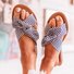 Women Summer Bowknot Stripe Sandal