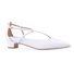 Buckle Strap Low Heel Artificial Leather Pointed Toe Loafers