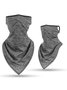 Ear type multi-functional ice triangle scarf printing mask Hair Accessory