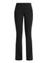 Bootcut Yoga Pants High Waist Flare Pants Stretch Bootleg Solid Plus Size Workout Pants with Pockets