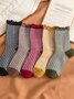 Middle Ear-Rimmed Children's Socks