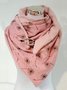 Warm and chic dandelion contrasting scarf