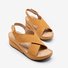 Ladies casual basic hollow wedge sandals