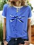 Dragonfly Pattern  Summer Cotton Shirts & Top