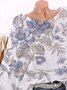 Shift Casual Half Sleeve Floral Tops