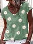 Floral Short Sleeve T-shirt