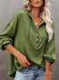 Plain Autumn Casual Knitted Fabric Standard Regular H-Line Regular Hooded Sweatshirts for Women