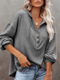 Plain Autumn Casual Knitted Fabric Standard Regular H-Line Regular Hooded Sweatshirts for Women