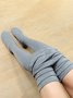 Vertical strip cotton stretch leggings tights stockings