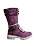 Retro Casual Stitching Zipper Lace-up Boots