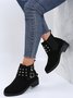 Personalized Studded Suede Chesil Boots